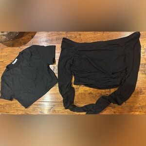 Zara Elegant Black Blouse